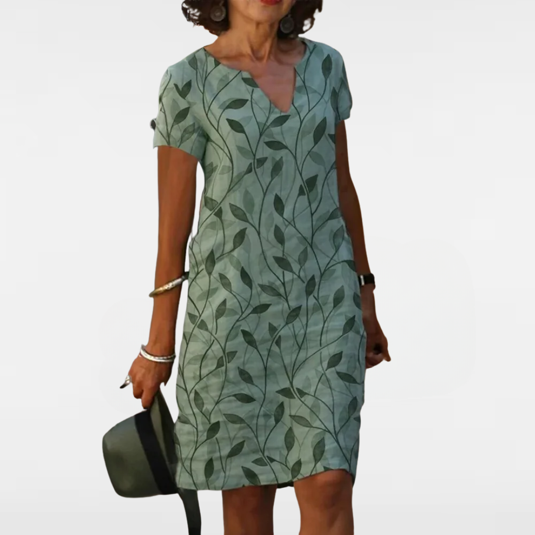 ALORA | SLIMMING SUMMER MIDI-DRESS