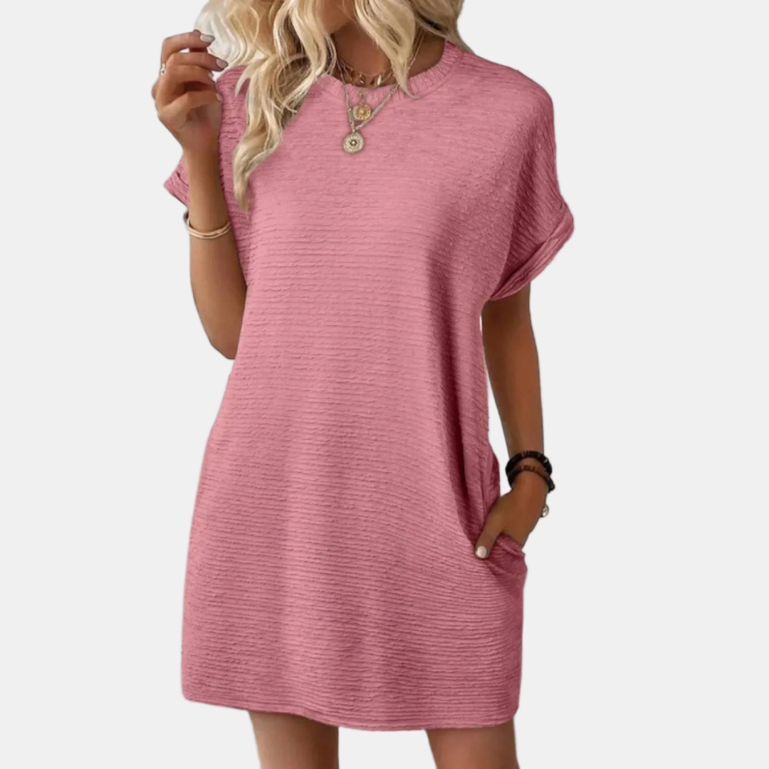Danica | Casual Round Neck Dress