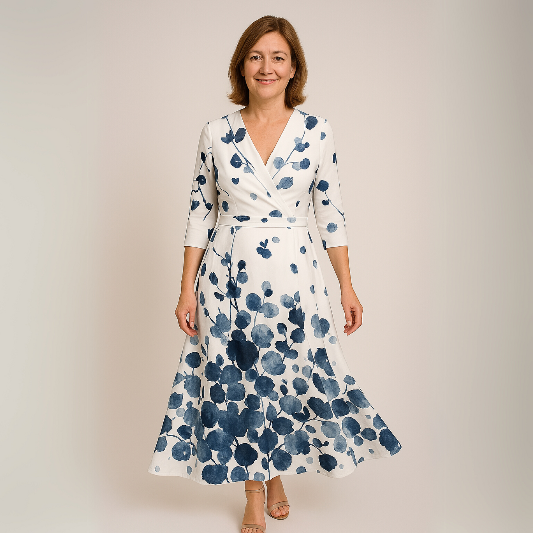 TAYLOR | ELEGANT FLORAL LUXURY DRESS