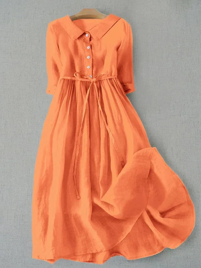 THALIA CASUAL COLLARED DRESS