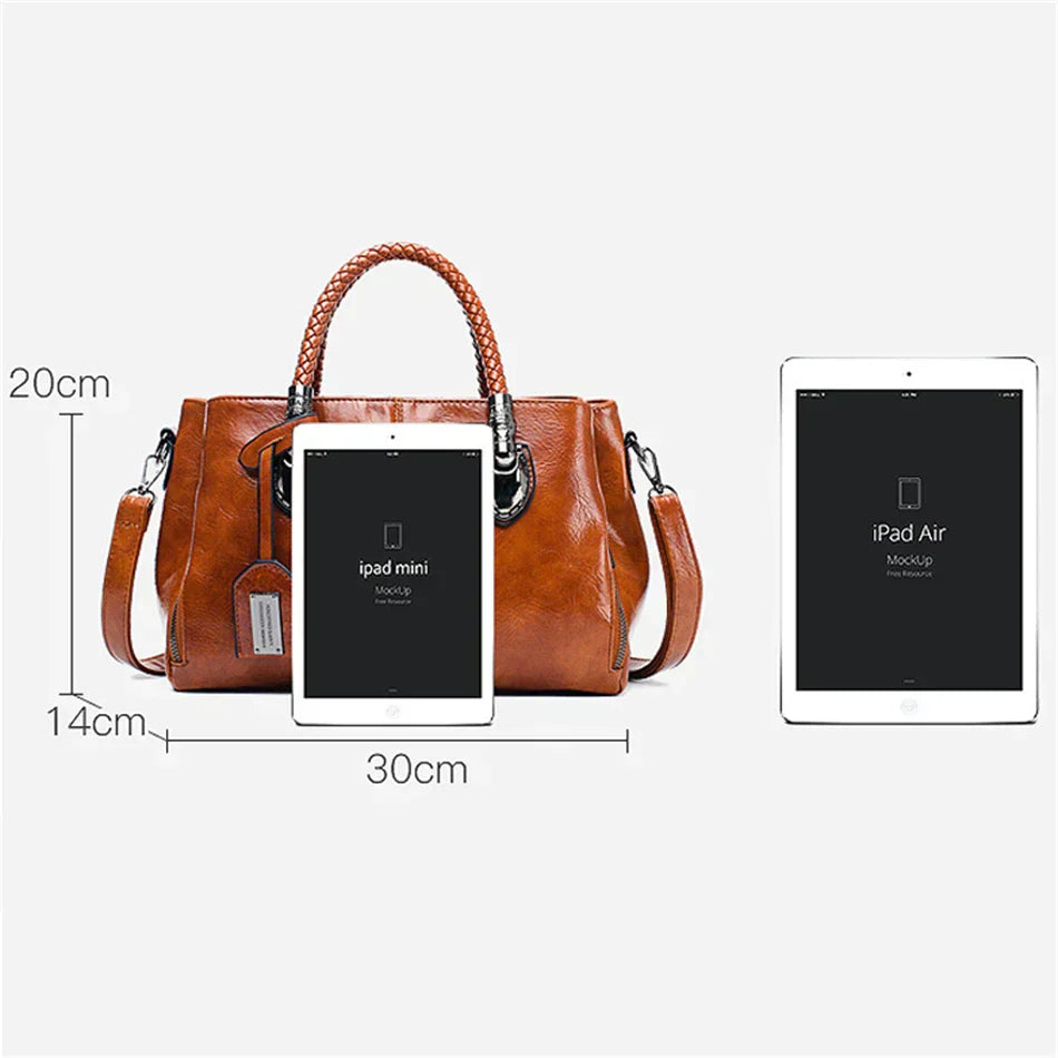 Anastasia | Luxe Leather Bag