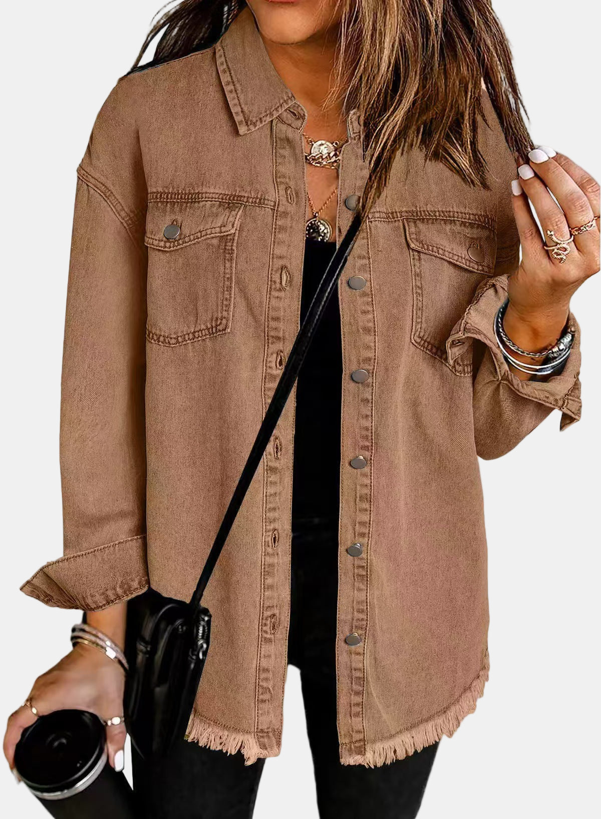 Mila | Classic Denim-Inspired Jacket