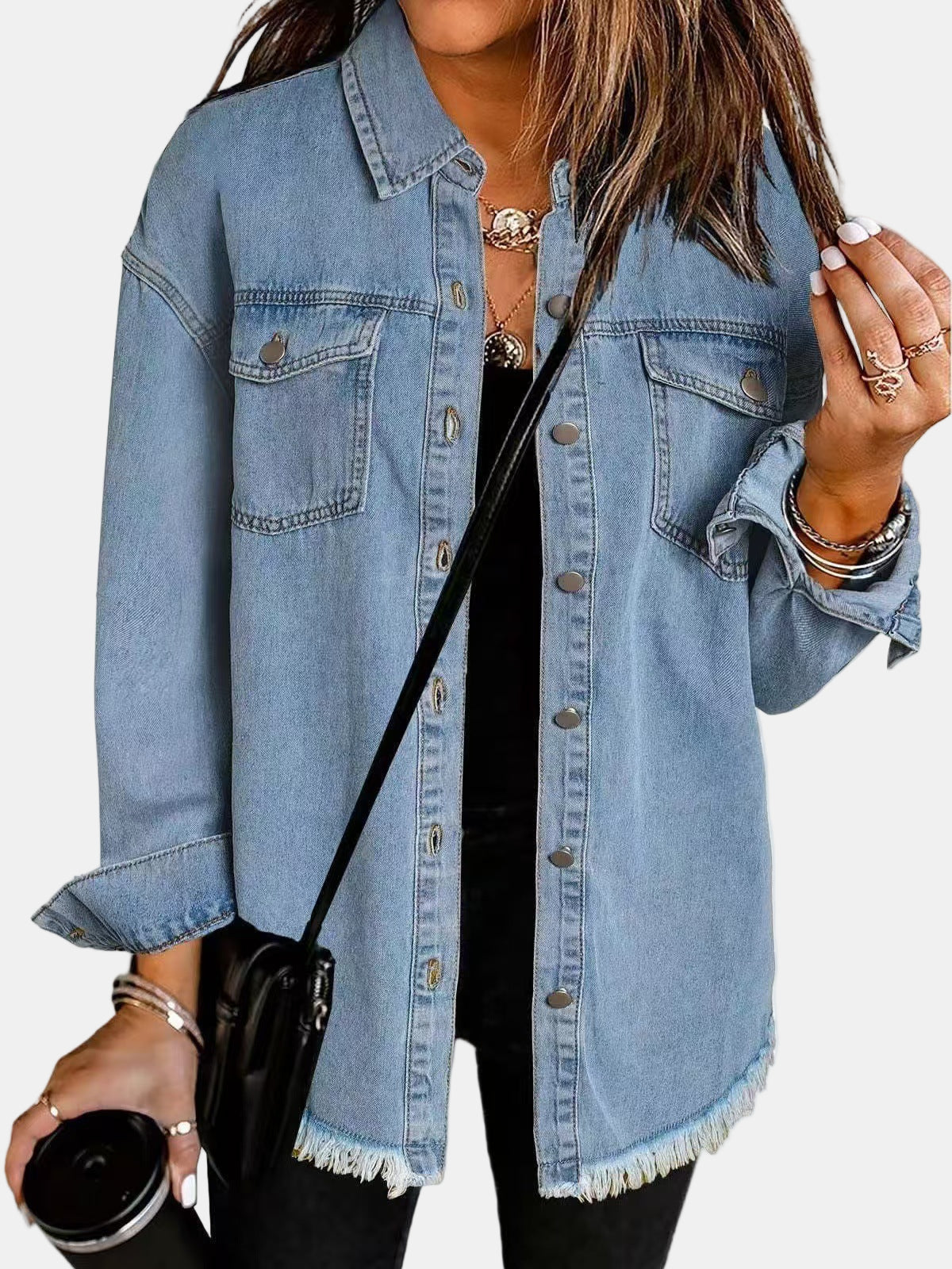 Mila | Classic Denim-Inspired Jacket