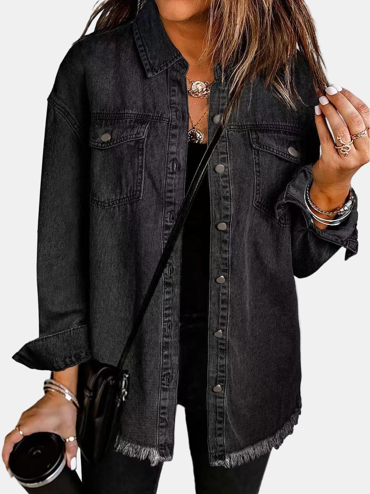 Mila | Classic Denim-Inspired Jacket