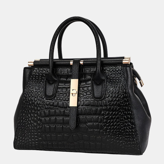 Evelina | Croc Handbag