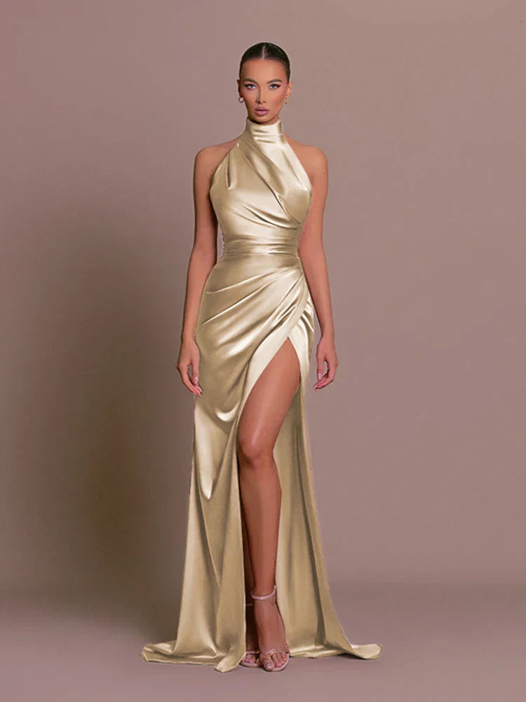 JEAN | STYLISH SIDE SLIT DRESS