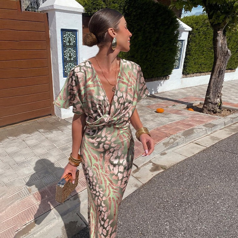 MAXINE | ELEGANT SILK DRESS