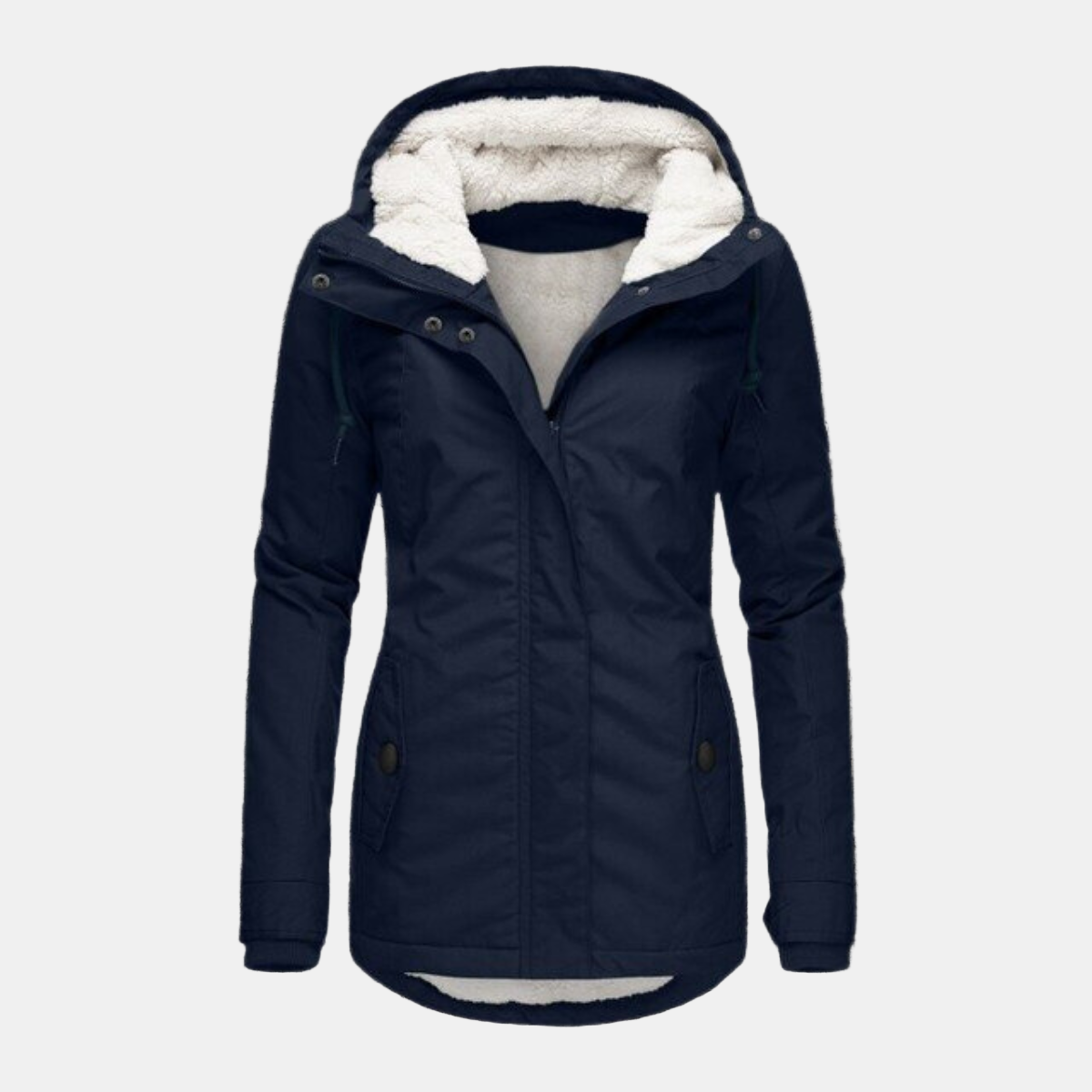 Penelope | Cozy Sherpa Hoodie Coat