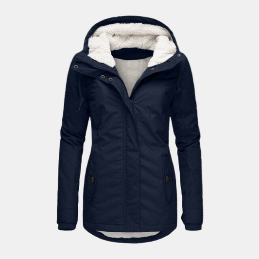 Penelope | Cozy Sherpa Hoodie Coat