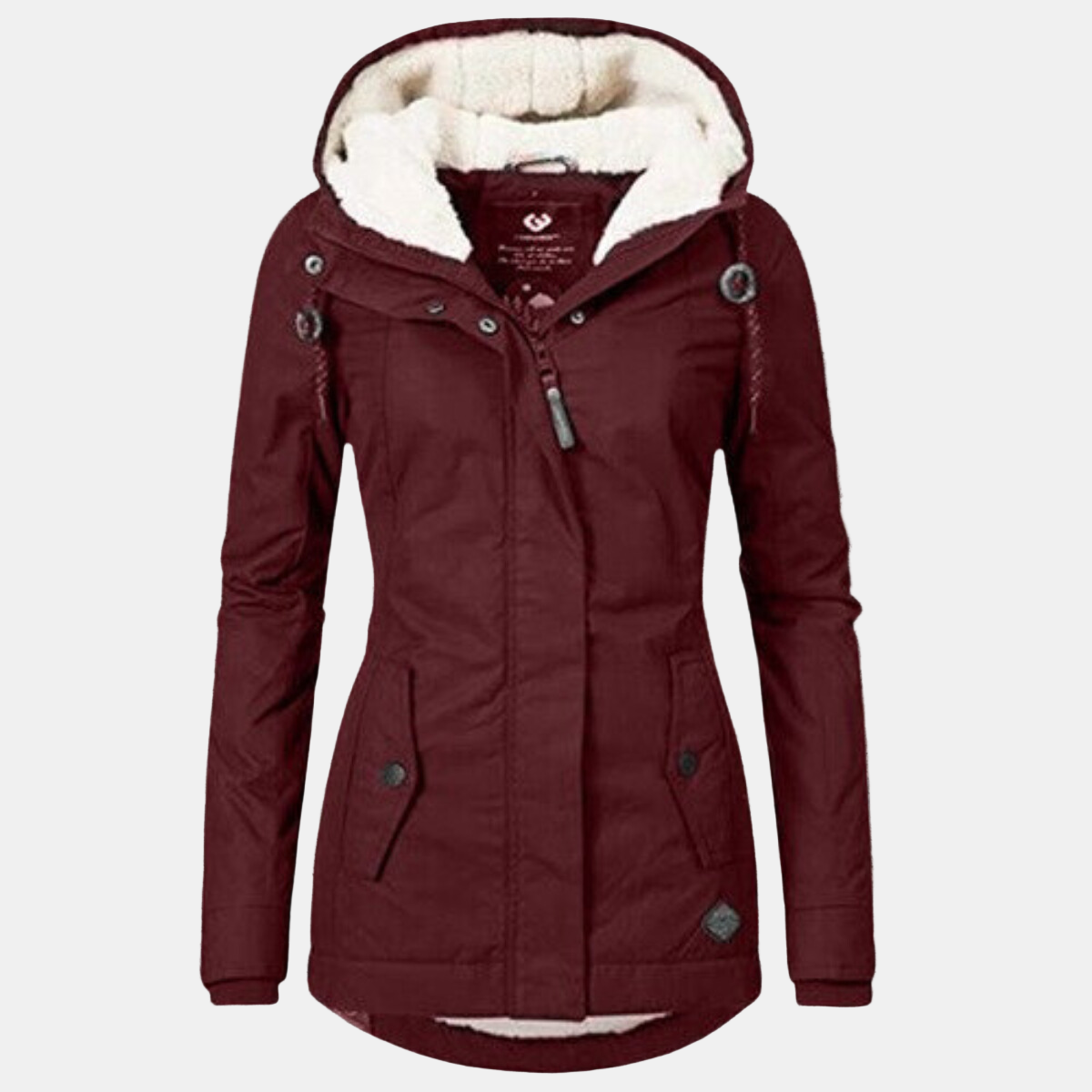Penelope | Cozy Sherpa Hoodie Coat