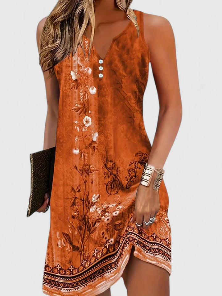 Gela | Stylish Sleeveless Mini Dress