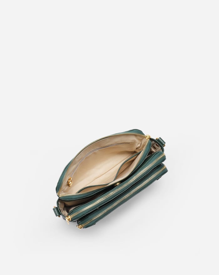 JENNIE | CHIC THREE LAYER CROSSBODY BAG