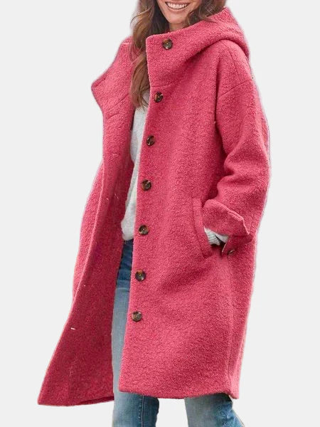 Roxanne | Cozy Button-Up Outdoor Jacket