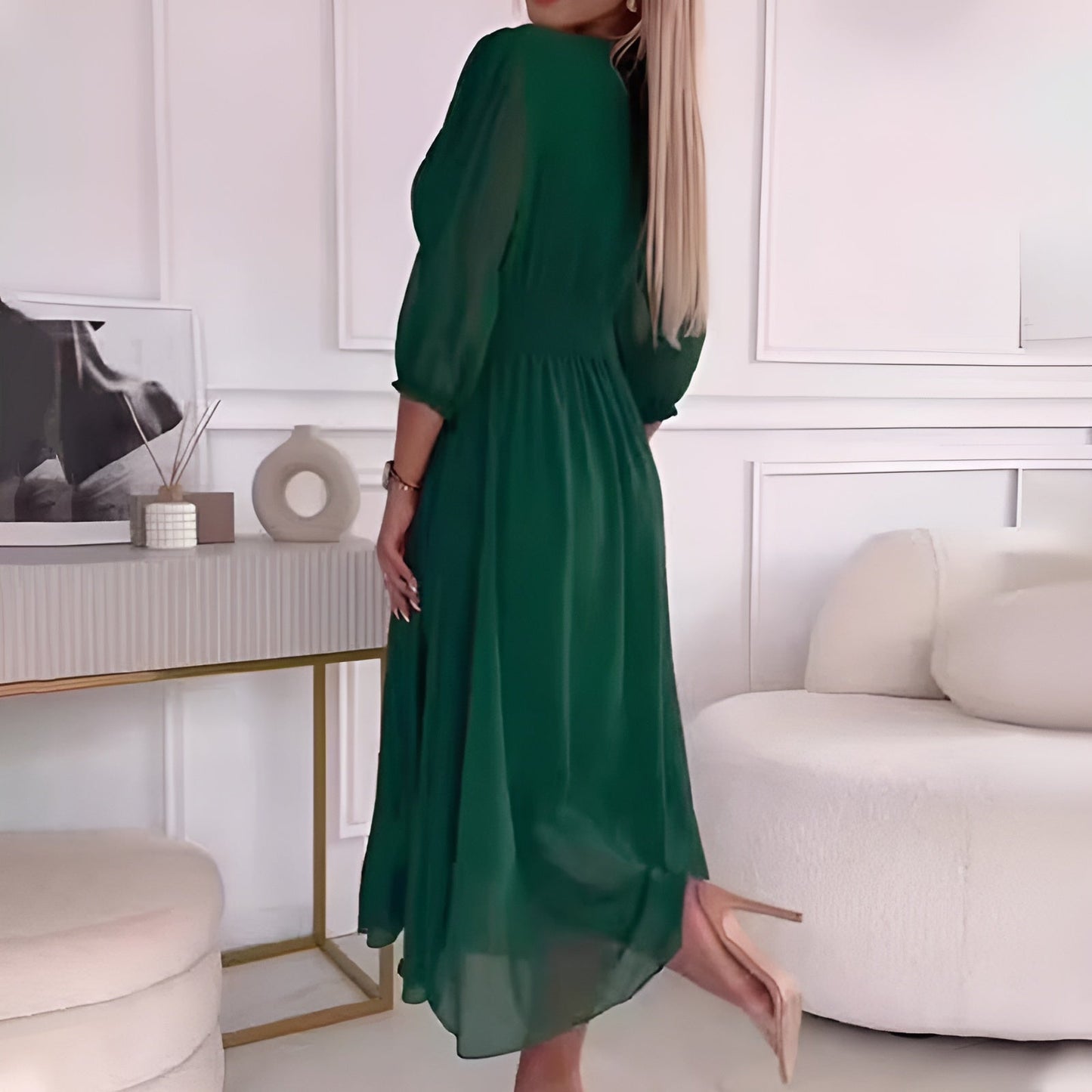 Lumiére | Light Silky Chiffon Dress